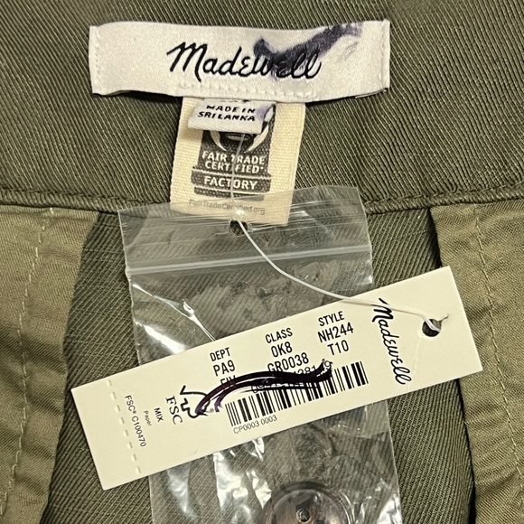 Madewell The Tall Harlow Wide-Leg Pant In Faded Ivy Size T10 NWT - Picture 13 of 15